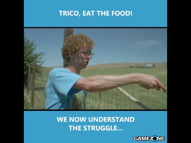 The Last Guardian: Trico, come get some dinner!