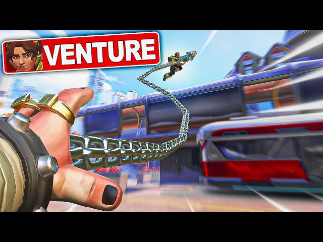 VENTURE is countered by Roadhog!! | Overwatch 2