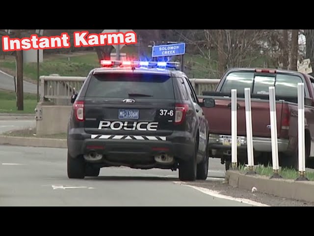 Instant Karma / Caught by the Police (Convenient Cop)