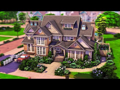 Huge Family Home | The Sims 4 Speed Build