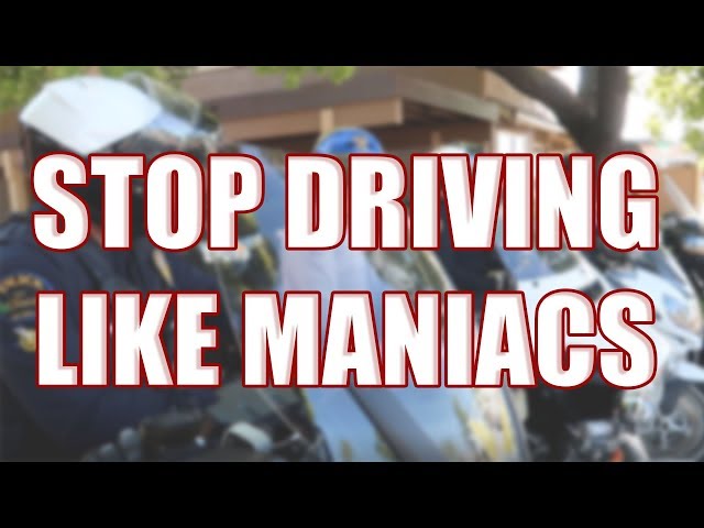 Stop Driving Like Maniacs in Contra Costa County