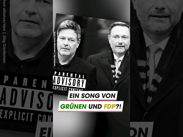 Ein SONG von Grünen und FDP? 🔊 #shorts