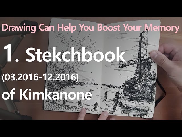 1. sketchbook(2016) review  _ 첫번째 스케치북 (2016) 리뷰 영상