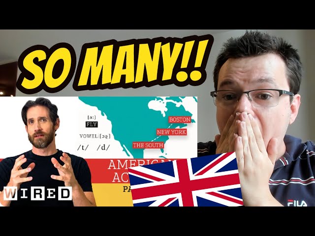 British Guy Reacts to A TOUR OF U.S. ACCENTS - 'Way More than I Thought!'