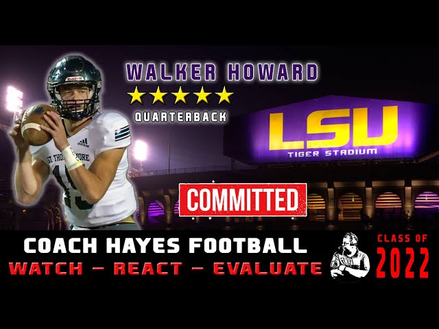 5⭐ QB Walker Howard Highlights | He can make all of the throws and is NFL ready! (WRE)