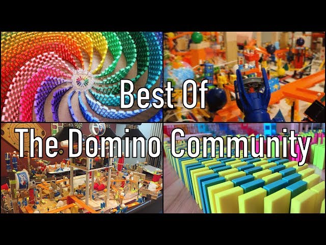 Best of the Domino Community | Massive Domino Compilation (1,000,000 Dominoes)