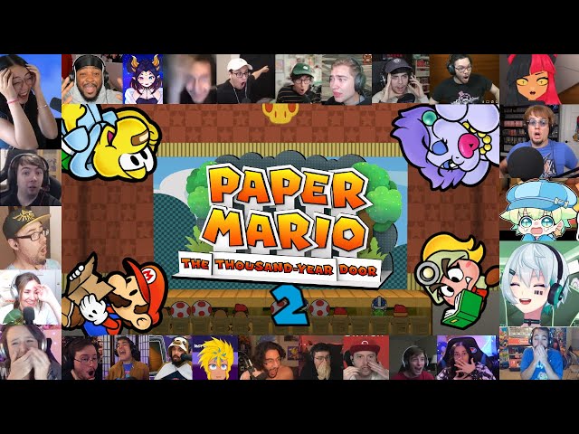 The Internet Reacts to Paper Mario The Thousand Year Door