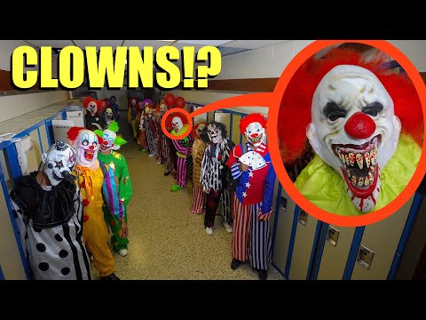 If you ever see these clowns in school, RUN away FAST!! (They are BAD!!)