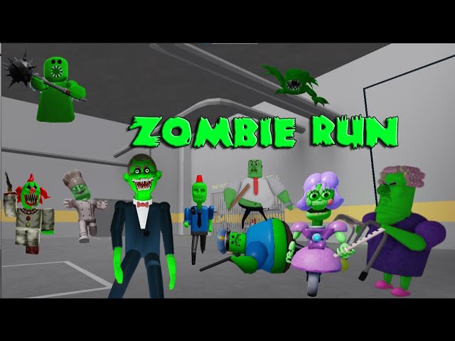 New ZOMBIE Speed Runs in all PlatinumFalls Scary Obby Games, Gran, Papa, Siren Cop, Mr Funny, Castle