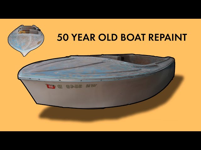 PAINTING 50 YEAR OLD BOAT (part11)