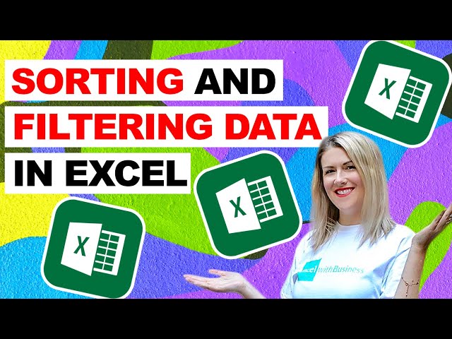 Sorting and Filtering Data In Microsoft Excel (Tutorial)