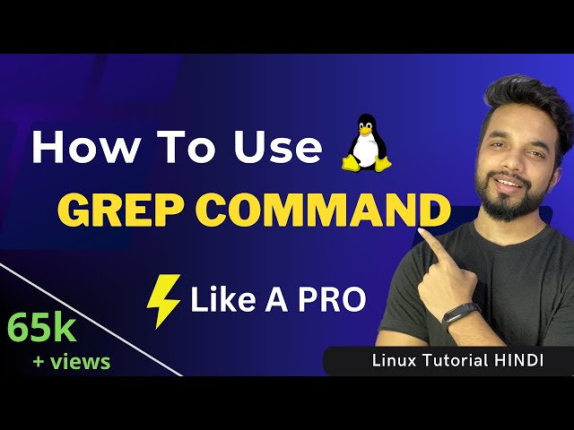 How to Use Grep in Linux in Hindi | Grep Command Tutorial with Examples | Linux Grep Questions