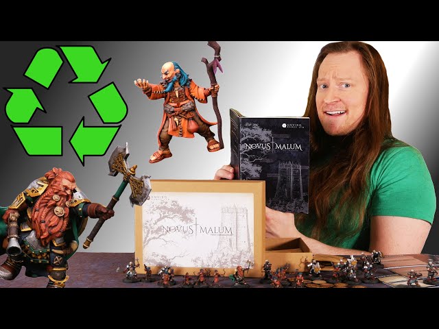 "Enviro Games" are here now, but are the minis any good? I painted ALL the models from Novus Malum!