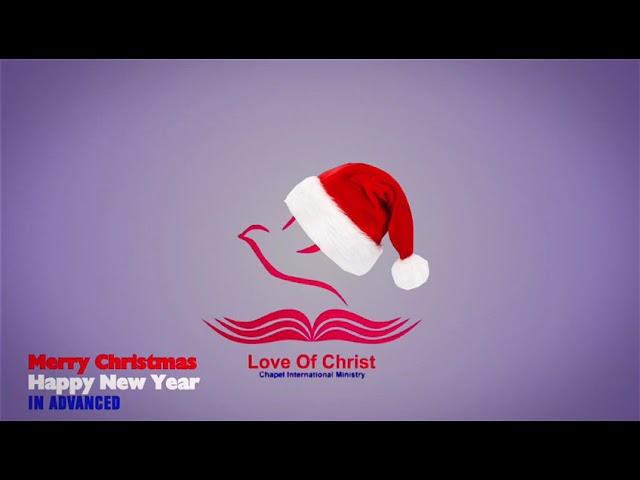 Merry Christmas and a happy new year in advance