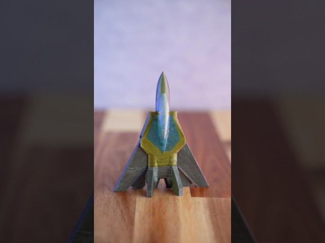 3D Printed Top Gun Mig Fighter Jet  || Cr-10 V2 || 4K Timelapse
