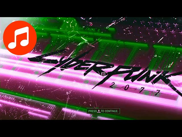 CYBERPUNK 2077 Ambient Music 🎵 Title Screen ONE HOUR (CBP 2077 Soundtrack | OST)
