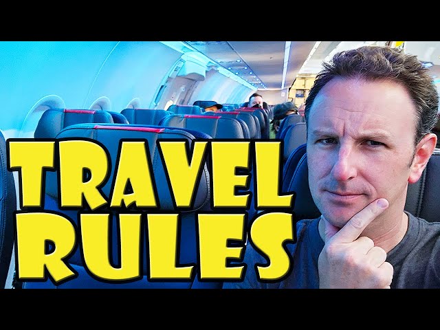 The 21 Unwritten Rules of Air Travel