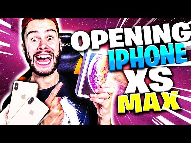 OPENING DE L'IPHONE XS MAX GOLD !!