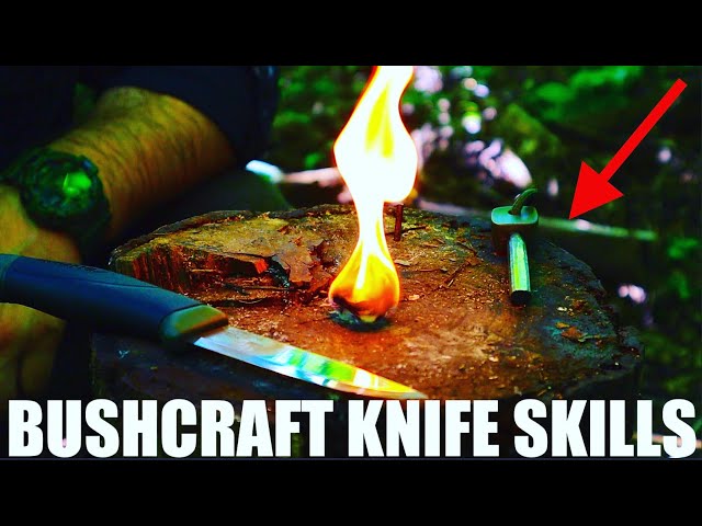 Bushcraft Knife Skills!