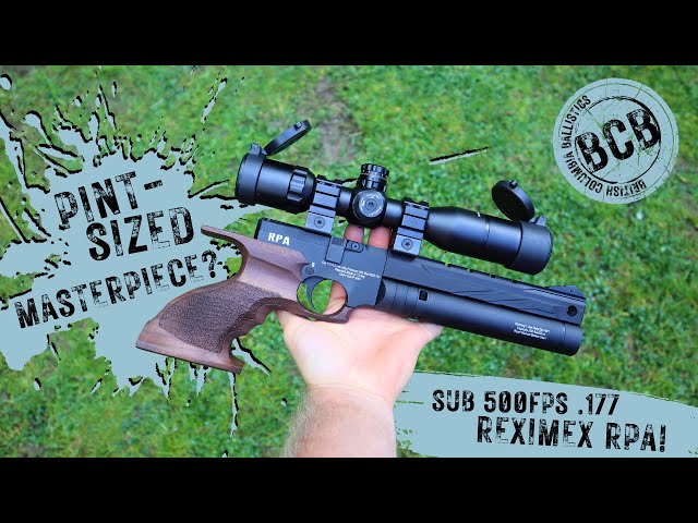 Sub 500FPS .177 Cal Reximex RPA Review!