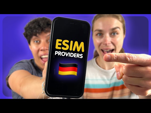 What are the BEST eSIM Providers in Germany?