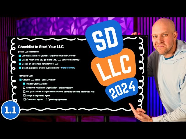 How to Start an LLC in South Dakota in 2024 (Free Checklist)