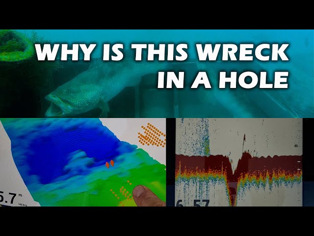 SEE WHY THIS WRECK IS SINKING INTO THE SEAFLOOR