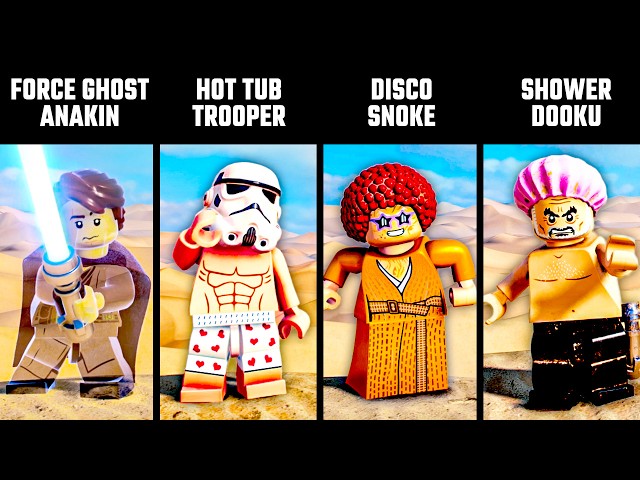 32 HIDDEN Lego Star Wars Characters you’ve NEVER seen
