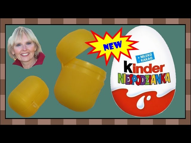 ♥♥  5 Kinder Chocolate Eggs Containing Surprise Toys!