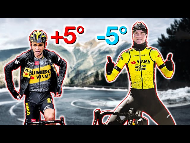 What SEPP KUSS WEARS for WINTER TRAINING RIDES