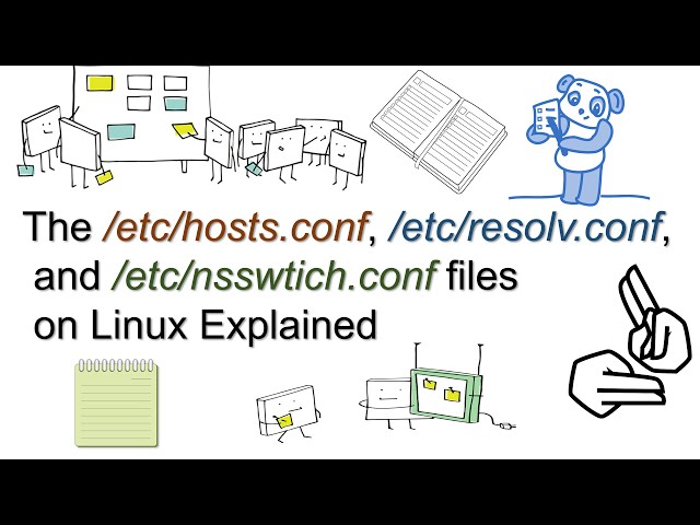 The /etc/hosts.conf, /etc/resolv.conf, and /etc/nsswtich.conf files on Linux Explained