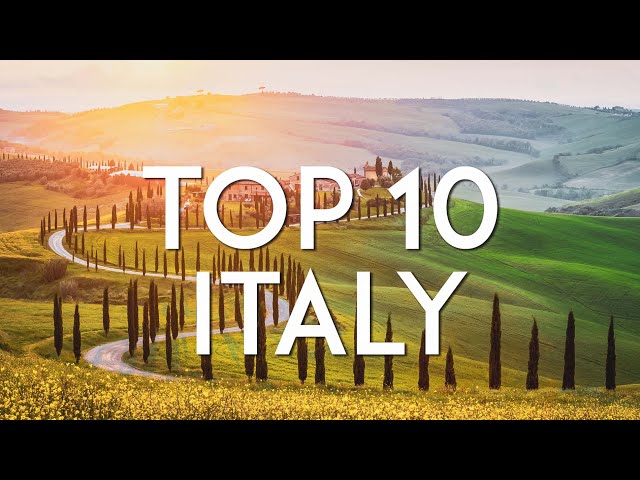TOP 10 things to do in ITALY | Travel Guide