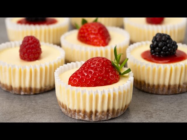 Easy Mini Cheesecakes Recipe