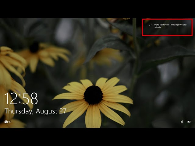 How to turn off Microsoft Rewards on lock screen on Windows 10