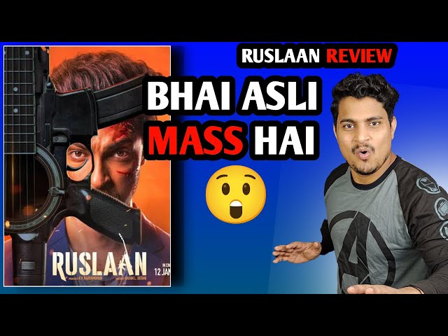 Ruslaan Movie Review | Ruslaan Movie Honest Review | Ruslaan Full Movie Review | #Ruslaan