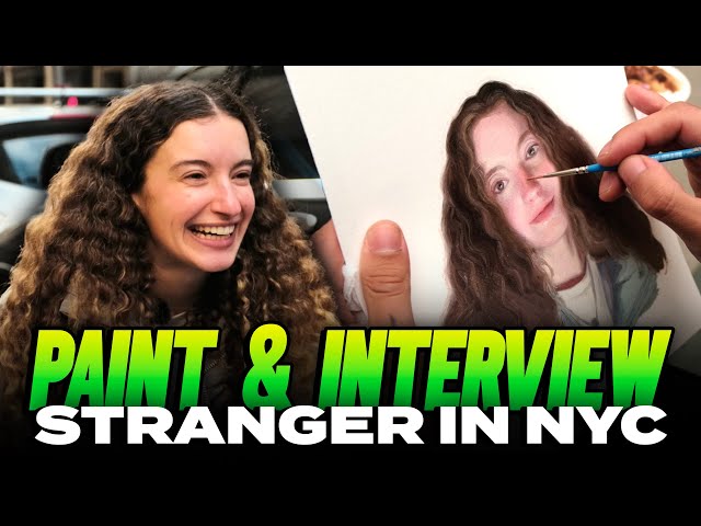 Painting a stranger’s portrait realistically while hearing their life story | Jessie Petrow