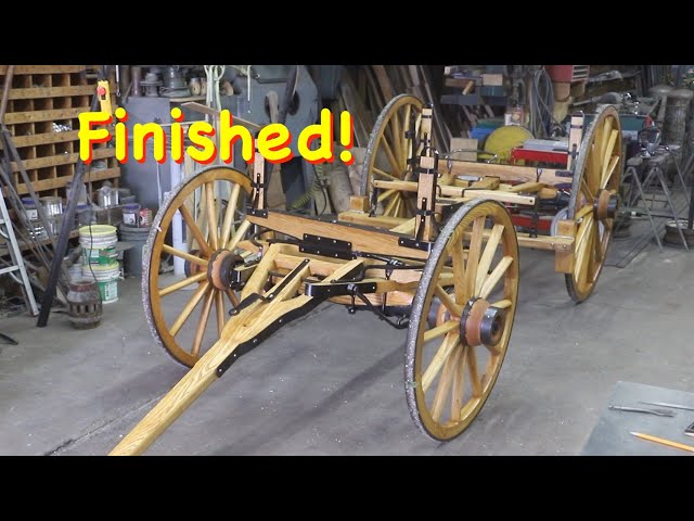 Complete Restoring a Horse Drawn Wagon Gear | Engels Coach Shop