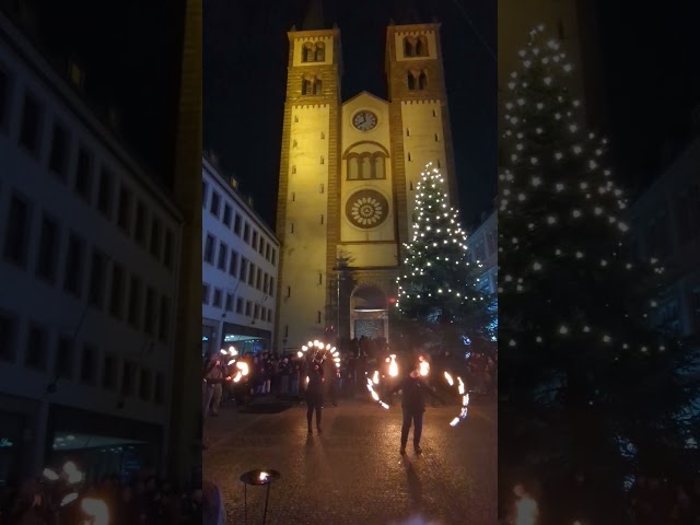 #Feuershow beim #Lichterglanz in #Würzburg | #shorts