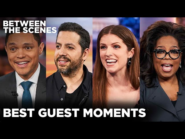 The Best Guest Moments from Between the Scenes | The Daily Show