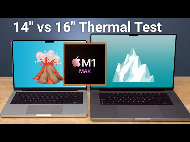 Does the 16” M1 MAX Perform Better Than the 14” M1 MAX MacBook Pro? Thermal Test!