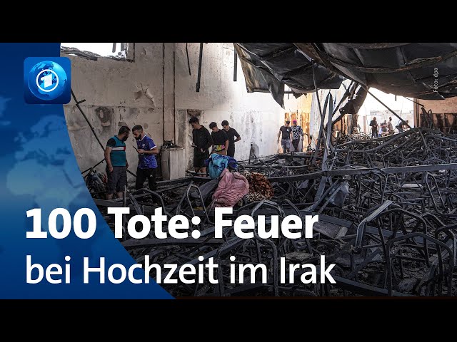 Mehr als 100 Tote bei Feuer auf Hochzeit im Irak