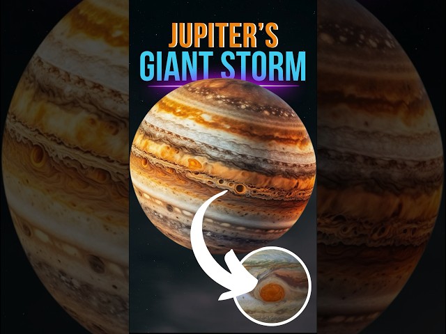 What Is Jupiter’s Great Red Spot #shorts