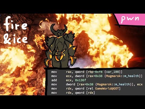 Exploiting an Integer Overflow (Fire and Ice) - Pwn Adventure 3