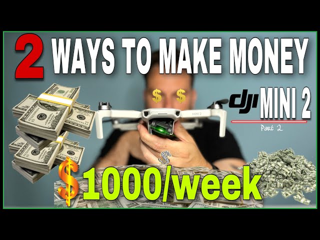 DJI MINI 2 | 2 WAYS TO MAKE MONEY FROM YOUR DRONE