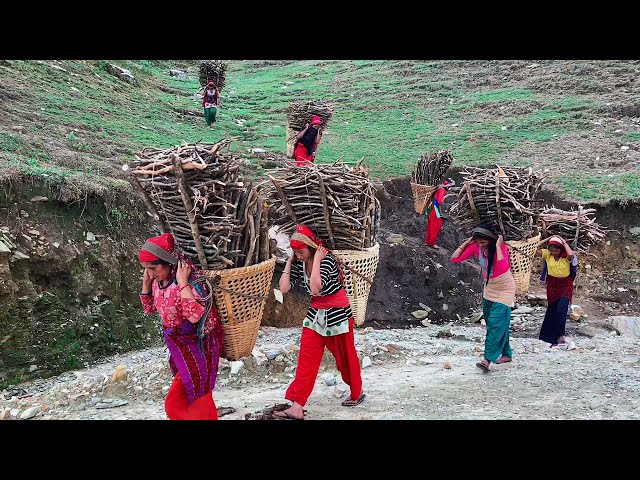 Traditional Rural life in Nepal | Primitive Village lifestyle in Nepal | village life daily routine