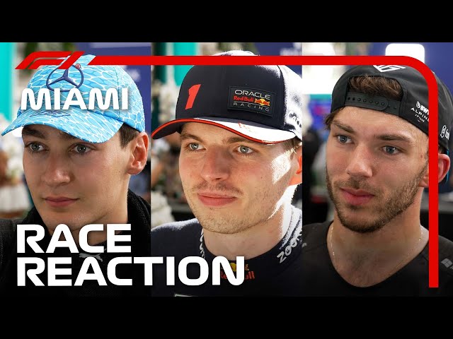 Driver Reactions After The Race | 2023 Miami Grand Prix