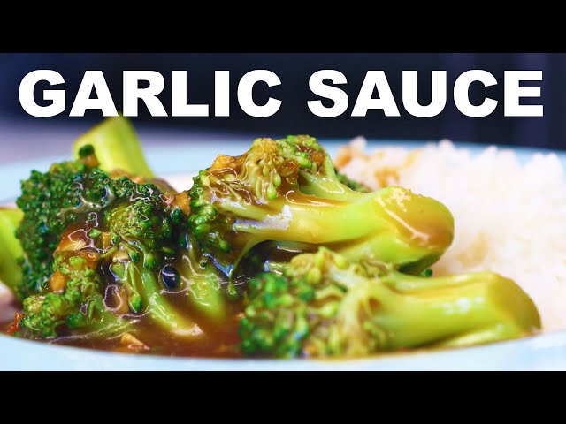 Broccoli in garlic sauce | incidentally vegan | Chinese-American inspired