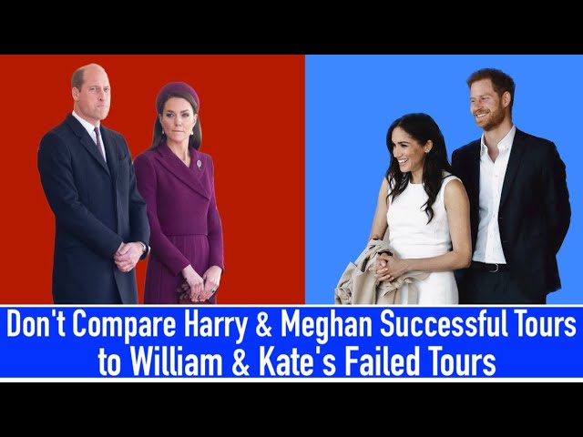 Don't Compare Harry & Meghan Successful Tours to William & Kate's Failed Tours - My ARO JAM Sandwich