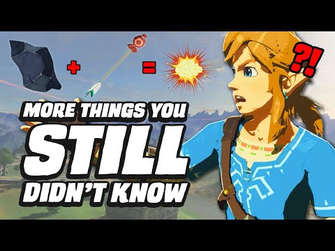 20 MORE Things You STILL Didn't Know In Zelda Breath Of The Wild