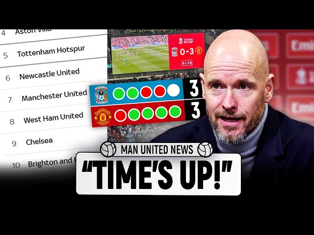 Ten Hag "Will Be Sacked" Even If He Wins FA Cup | Man United News